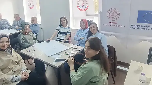 Seydişehir'de AB vizyonu: Öğretmenler uygulamalı öğrendi