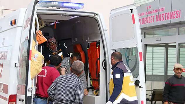 Seydişehir'de ağaçtan düşen işçi yaralandı
