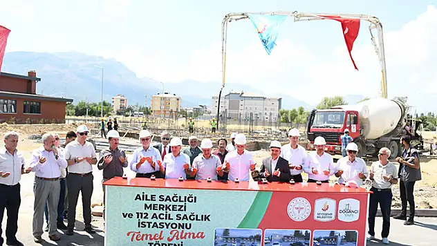 Seydişehir'de aile sağlığı merkezi ile 112 Acil Sağlık İstasyonu'nun temeli atıldı
