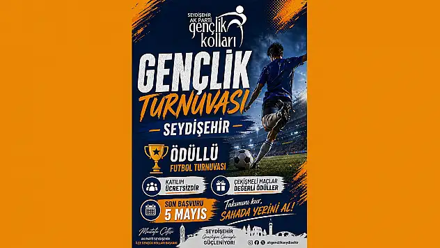 Seydişehir'de 'Ak Gençlik Futbol Turnuvası' yapılacak