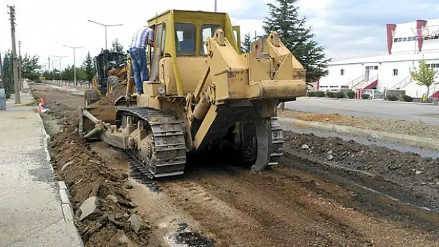 Seydişehir'de asfalt çalışmaları