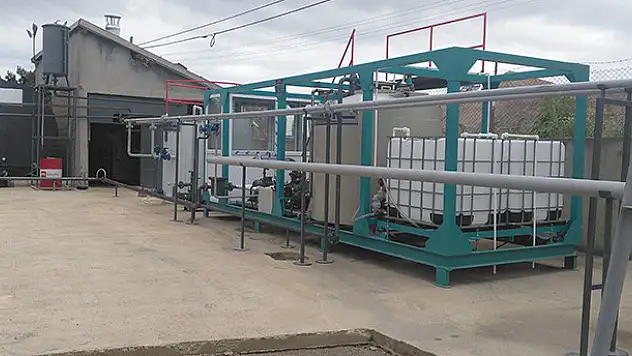 Seydişehir'de asfalt üretim tesisi kuruldu