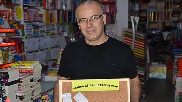Seydişehir'de 'Askıda Kitap-Kırtasiye' Kampanyası
