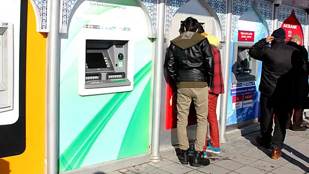 Seydişehir'de Bankamatiklerde dondu