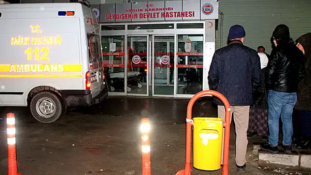 Seydişehir'de bıçaklı kavga: 1 yaralı