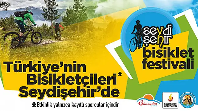 Seydişehir'de bisiklet festivali başlıyor