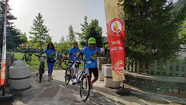 Seydişehir'de bu yıl ikincisi düzenlenen bisiklet festivali başladı
