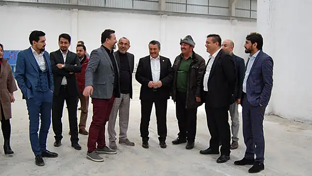 Seydişehir'de çorap fabrikasının ilk adımı atıldı