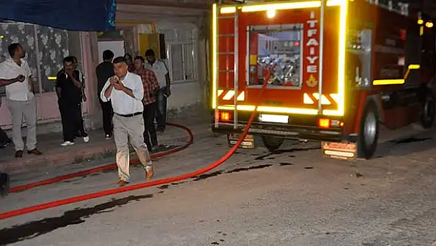 Seydişehir'de Depoda Yangın