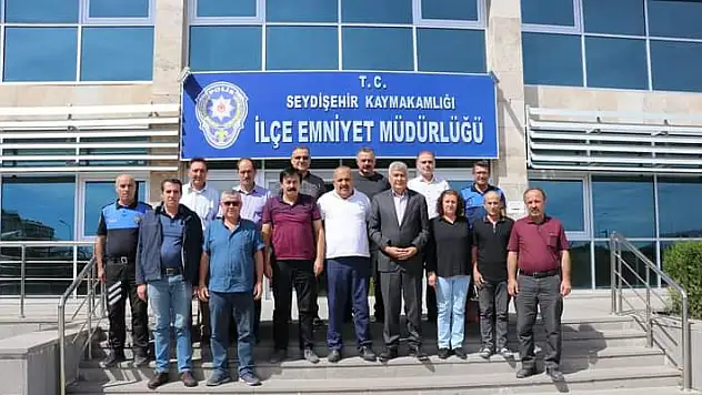 Seydişehir'de emniyet ve muhtarların istişare toplantısı
