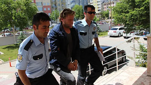 Seydişehir'de eşini darp eden zanlı adliyede