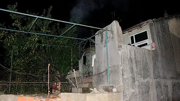 Seydişehir'de ev yangını
