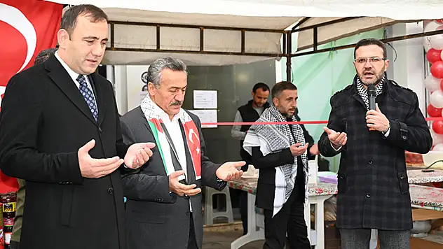 Seydişehir'de Gazze yararına kermes düzenlendi
