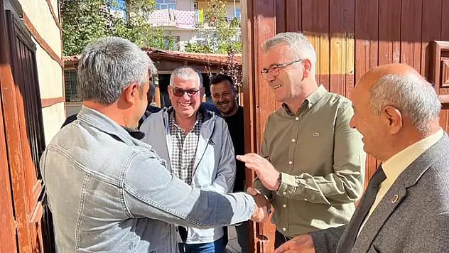 Seydişehir'de görev yapan muhtarlar yemekte buluştu
