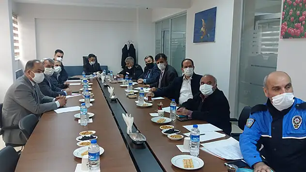 Seydişehir'de güvenlik toplantısı yapıldı