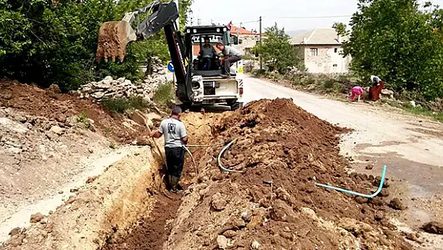 Seydişehir'de içme suyu hattı yenileniyor