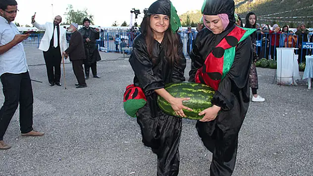 Seydişehir'de karpuz yarışması