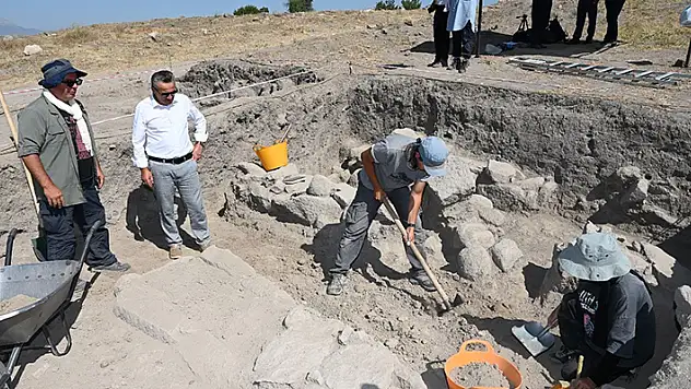 Seydişehir'de kazı çalışmaları sürüyor
