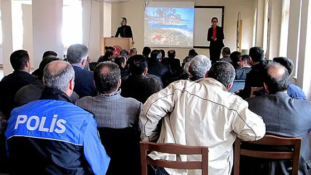 Seydişehir'de mahalle muhtarlarına seminer