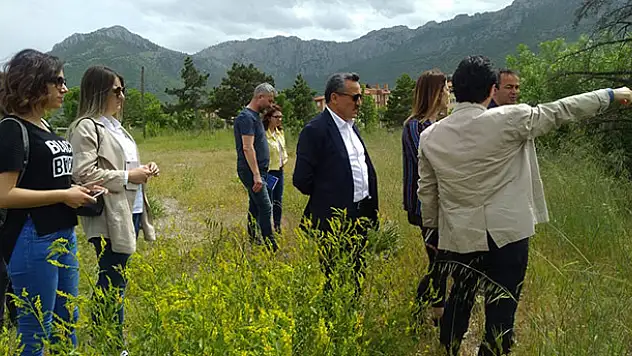 Seydişehir'de Millet Bahçesi çalışmalarına başlandı