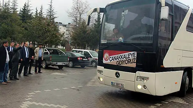 Seydişehir'de öğrenciler Çanakkale'ye gidiyor