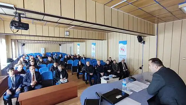 Seydişehir'de okul güvenliği ve tedbirleri toplantısı yapıldı
