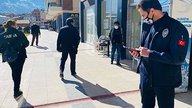 Seydişehir'de salgınla mücadelede denetim faaliyetleri sürüyor