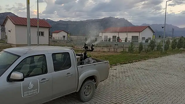 Seydişehir'de sivrisinekle mücadele
