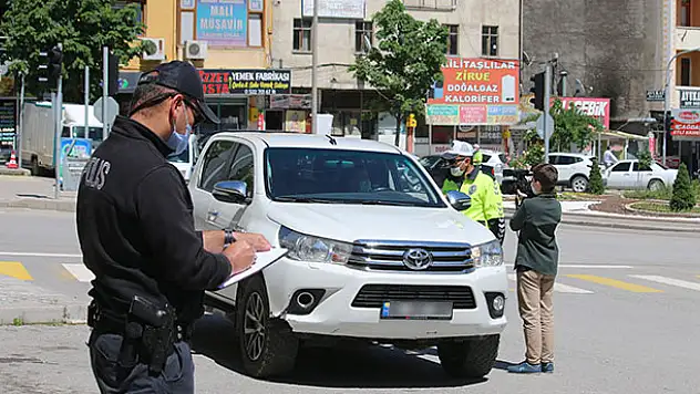 Seydişehir'de sokağa çıkma kısıtlamasına sıkı denetim