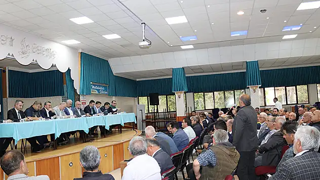 Seydişehir'de tarım ve hayvancılık için toplantı yapıldı
