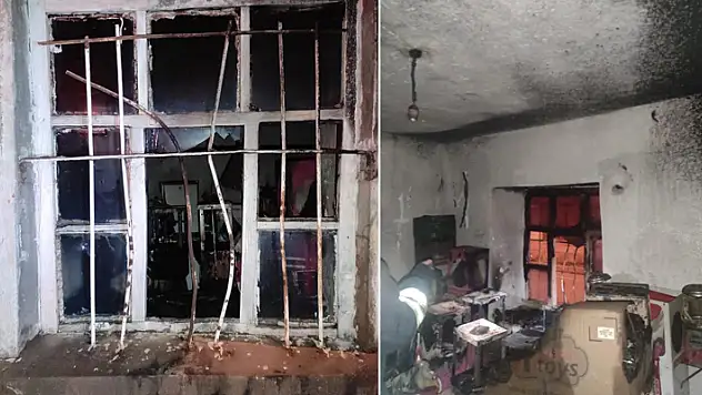 Seydişehir'de tek katlı evde çıkan yangın söndürüldü
