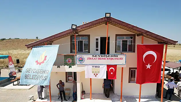 Seydişehir'de TMO hububat alım merkezi açıldı
