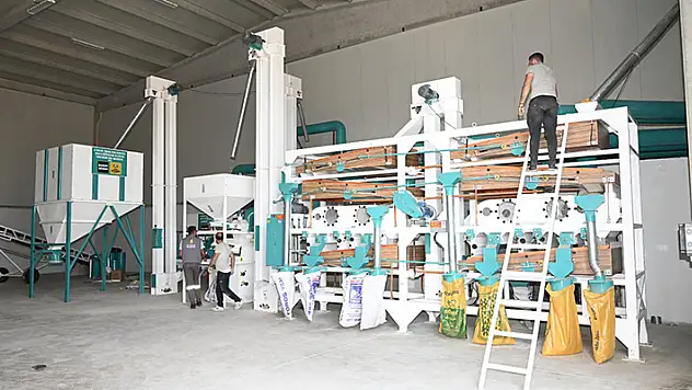 Seydişehir'de tohum eleme tesisi hizmet vermeye başladı
