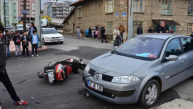 Seydişehir'de Trafik Kazası : 1 Yaralı