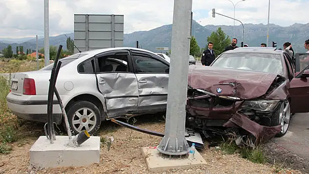 Seydişehir'de trafik kazası: 1 yaralı