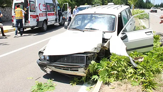 Seydişehir'de trafik kazası: 1 yaralı