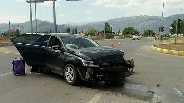 Seydişehir'de trafik kazası: 1 yaralı