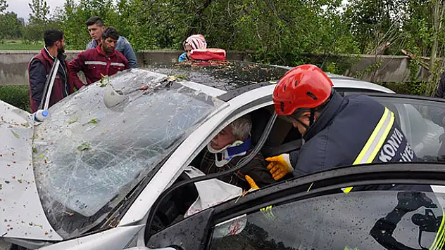 Seydişehir'de trafik kazası: 2 yaralı