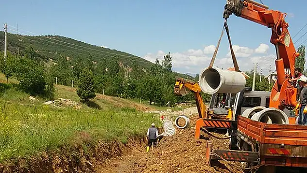 Seydişehir'de yağmur suları kontrol altında