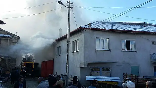Seydişehir'de yangın
