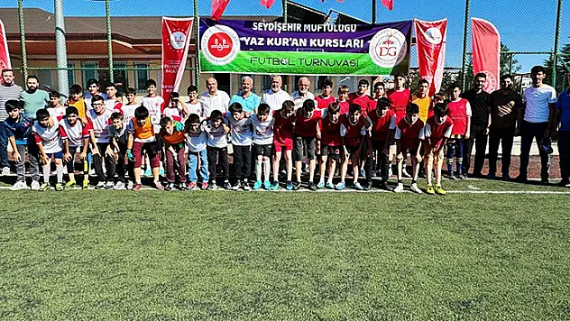 Seydişehir'de Yaz Kur'an Kursları Futbol Turnuvaları sona erdi
