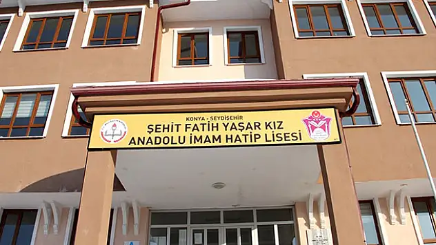Seydişehir'deki okula şehit Yaşar'ın ismi verildi
