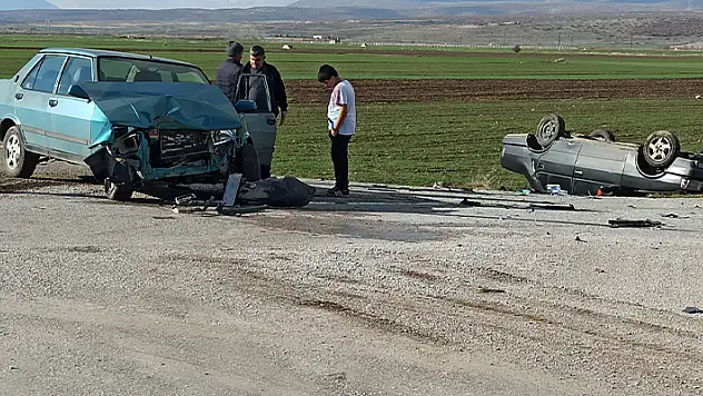 Seydişehir'deki trafik kazasında 3 kişi yaralandı
