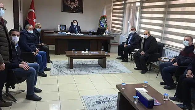 Seydişehir esnafından Kaymakam Aydın Erdoğan'a ziyaret