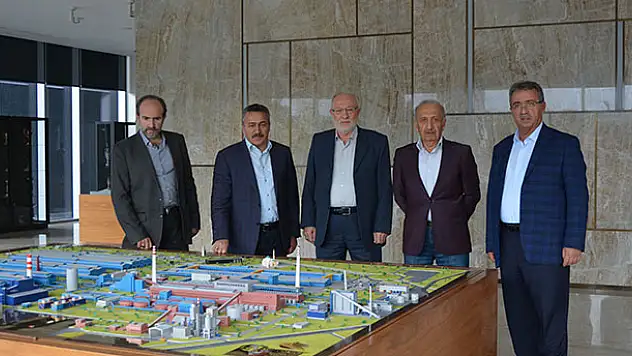 Seydişehir Eti Alüminyum Yeni Meram ekibini ağırladı