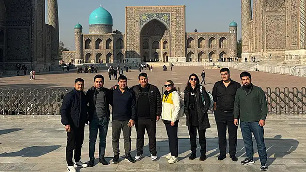 Seydişehir heyeti, uluslararası proje için Özbekistan'da