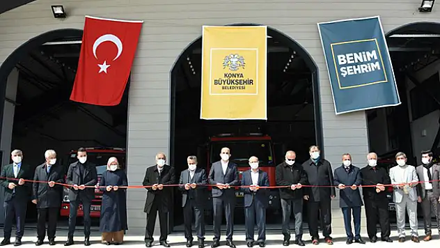 Seydişehir İtfaiye Merkezi açıldı