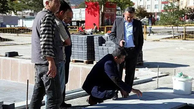 Seydişehir Kent Meydanı'nda Sona Yaklaşıldı