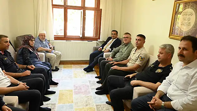 Seydişehir protokolünden 15 Temmuz'da anlamlı ziyaret