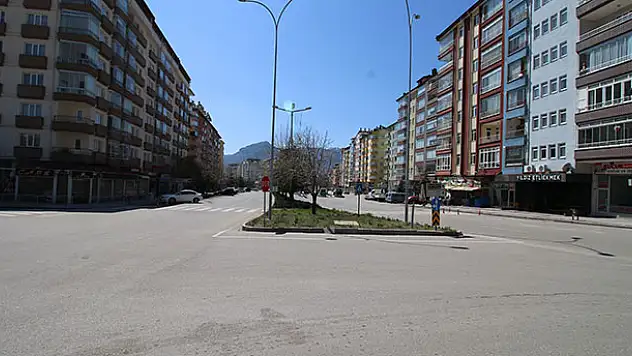 Seydişehir sokağa çıkma yasağıyla sessizliğe büründü